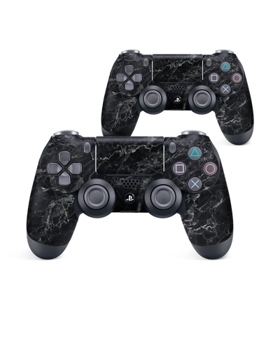 Midnight Marble Konsolen Aufkleber für Sony PlayStation 4 Controller: Seitenansicht