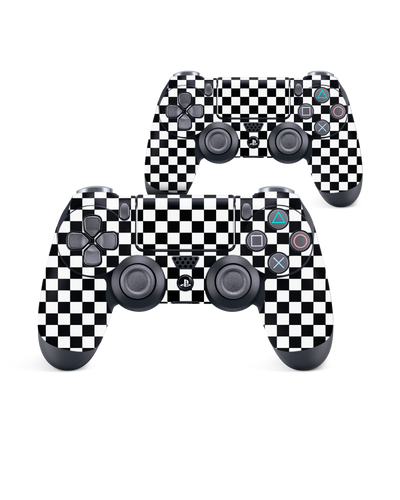 Squares Konsolen Aufkleber für Sony PlayStation 4 Controller: Seitenansicht