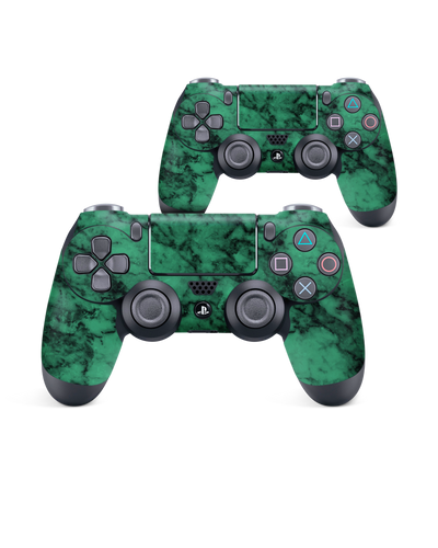 Green Marble Konsolen Aufkleber für Sony PlayStation 4 Controller: Seitenansicht