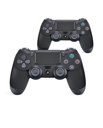 Carbon II Konsolen Aufkleber für Sony PlayStation 4 Controller: Seitenansicht