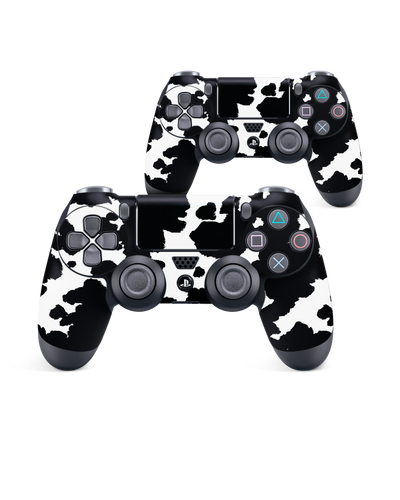 Cow Print Konsolen Aufkleber für Sony PlayStation 4 Controller: Seitenansicht