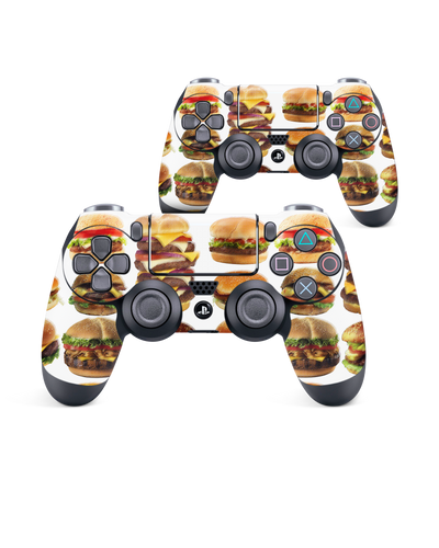 Burger Time Konsolen Aufkleber für Sony PlayStation 4 Controller: Seitenansicht