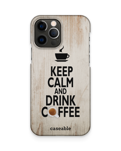 Drink Coffee Hardcase Handyhülle Apple iPhone 12, Apple iPhone 12 Pro