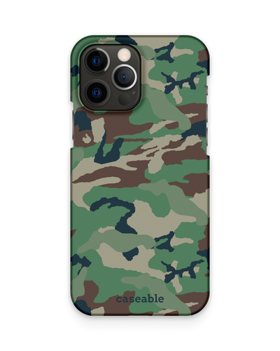 Green and Brown Camo Hardcase Handyhülle Apple iPhone 12, Apple iPhone 12 Pro