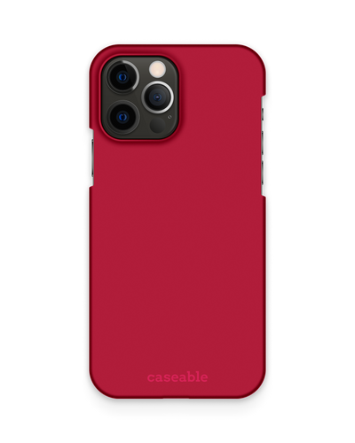 RED Hardcase Handyhülle Apple iPhone 12, Apple iPhone 12 Pro