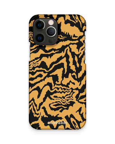 Warped Tiger Stripes Hardcase Handyhülle Apple iPhone 12, Apple iPhone 12 Pro