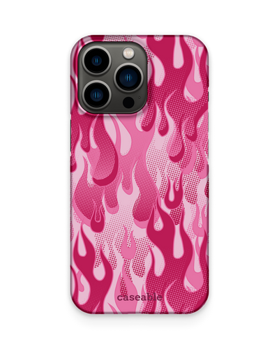Pink Flames Hardcase Handyhülle Apple iPhone 13 Pro