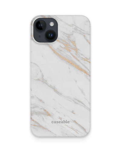 Gold Marble Elegance Hardcase Handyhülle für Apple iPhone 14 Plus