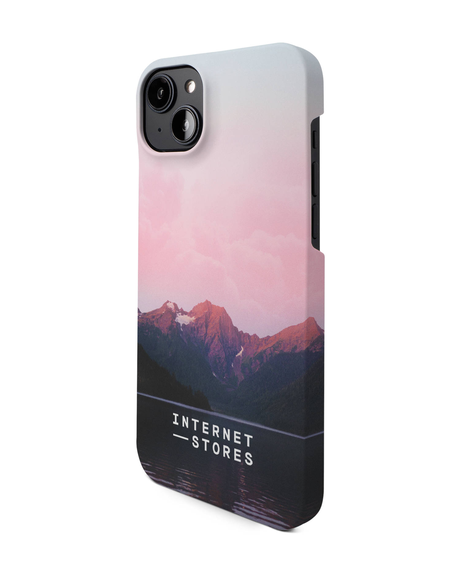 Lake Hardcase Handyhülle für Apple iPhone 14 Plus: Seitenansicht rechts