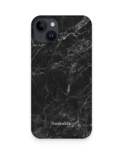 Midnight Marble Hardcase Handyhülle für Apple iPhone 15 Plus