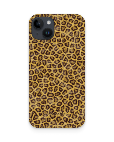 Leopard Skin Hardcase Handyhülle für Apple iPhone 15 Plus