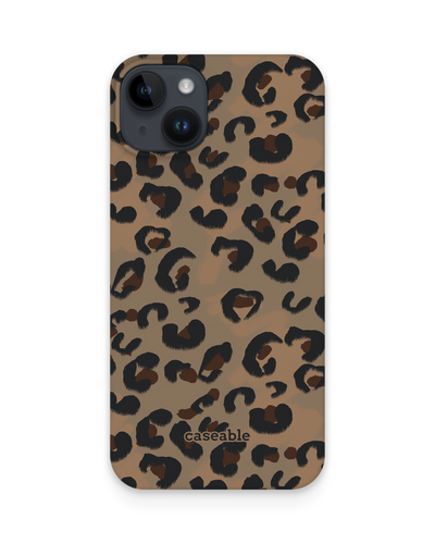 Leopard Repeat Hardcase Handyhülle für Apple iPhone 15 Plus
