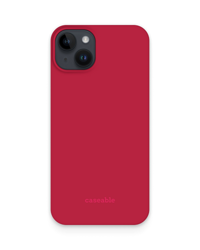 RED Hardcase Handyhülle für Apple iPhone 15 Plus