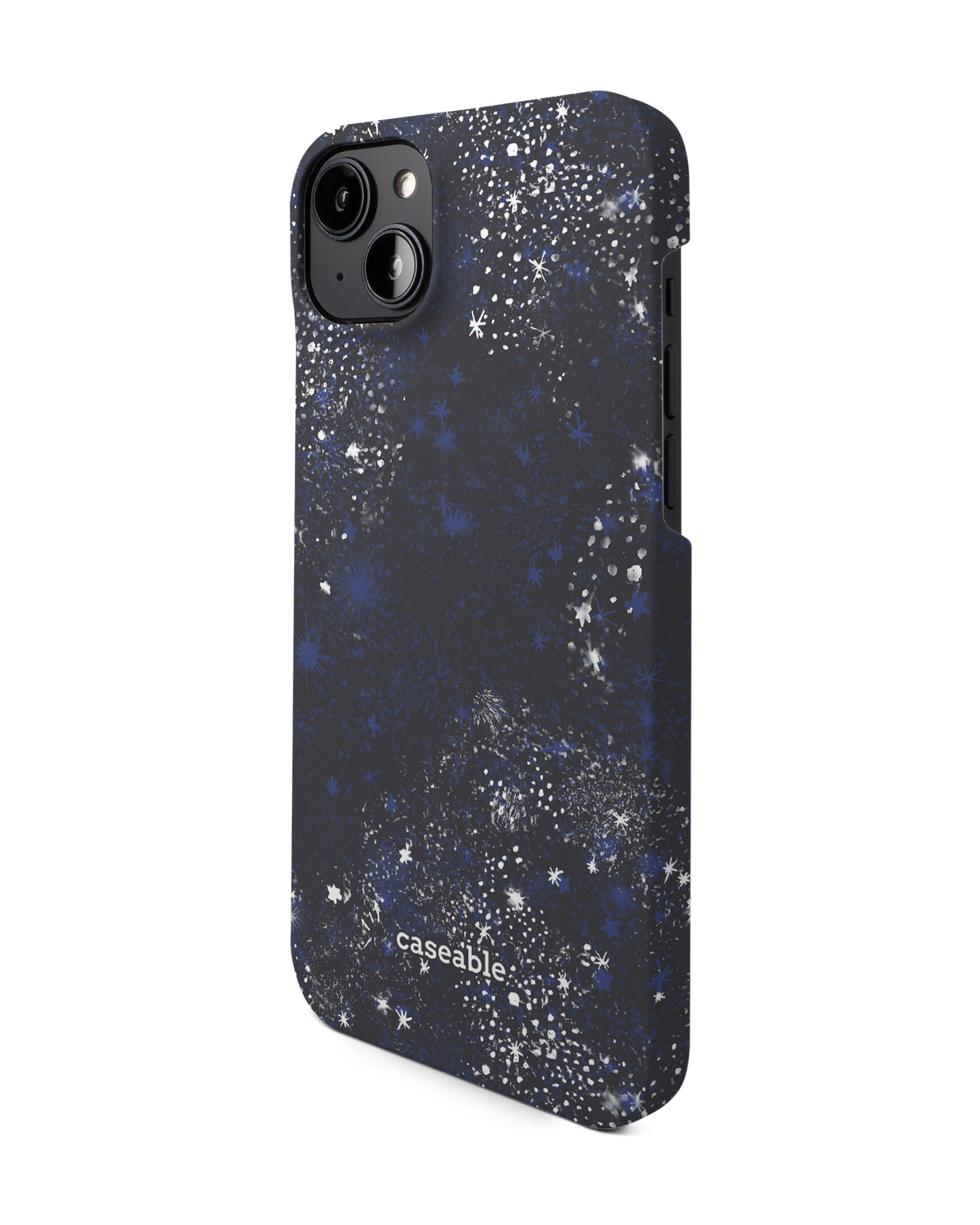 Starry Night Sky Hardcase Handyhülle für Apple iPhone 14 Plus: Seitenansicht rechts
