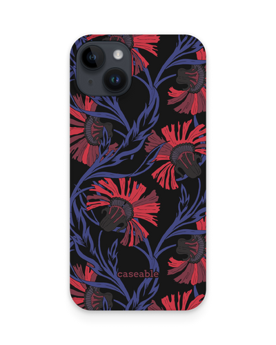 Midnight Floral Hardcase Handyhülle für Apple iPhone 15 Plus