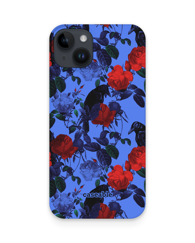 Roses And Ravens Hardcase Handyhülle für Apple iPhone 14 Plus