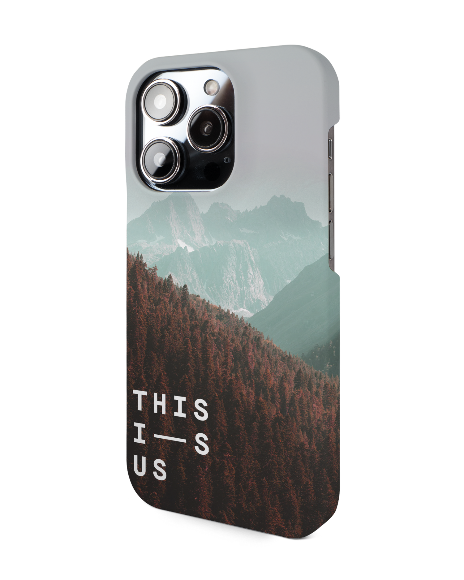Into the Woods Hardcase Handyhülle für Apple iPhone 14 Pro: Seitenansicht rechts