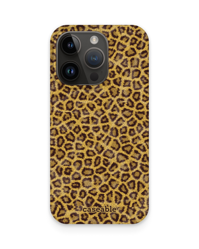Leopard Skin Hardcase Handyhülle für Apple iPhone 15 Pro
