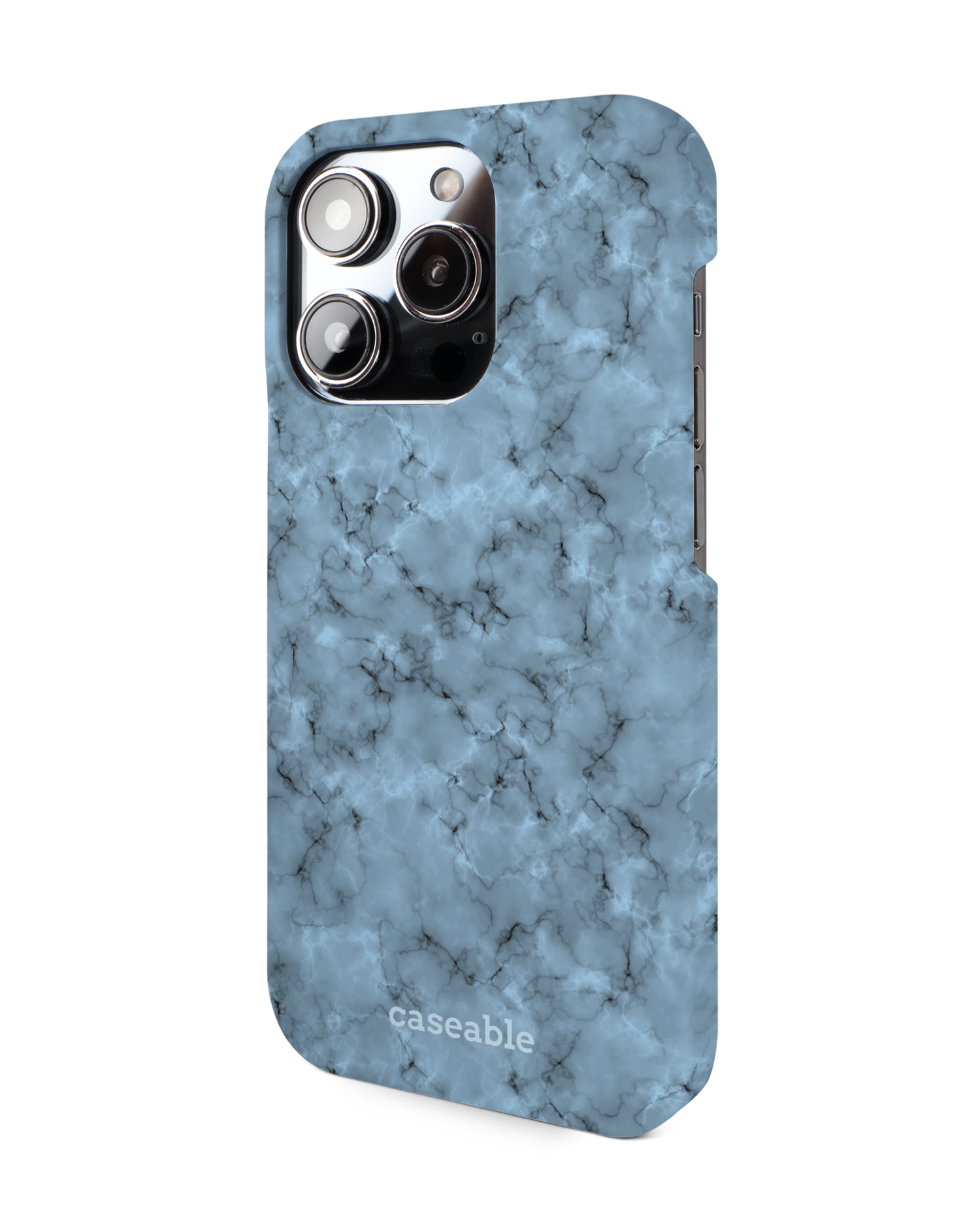 Blue Marble Hardcase Handyhülle für Apple iPhone 14 Pro: Seitenansicht rechts