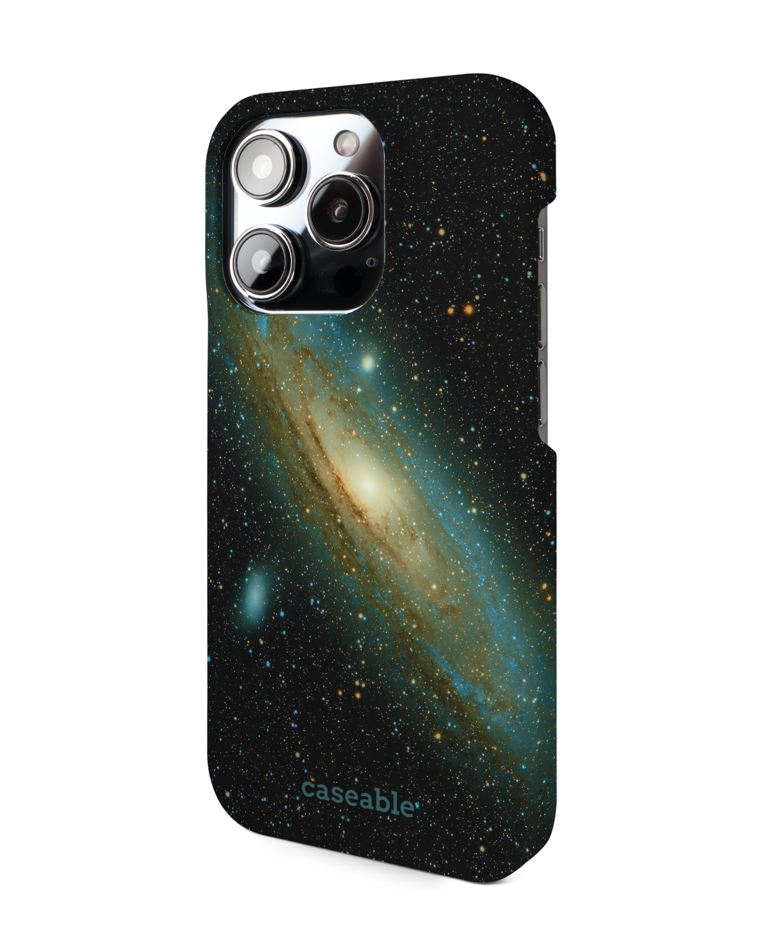 Outer Space Hardcase Handyhülle für Apple iPhone 14 Pro: Seitenansicht rechts