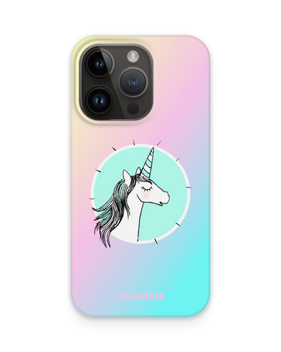 Happiness Unicorn Hardcase Handyhülle für Apple iPhone 14 Pro
