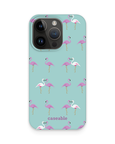 Two Flamingos Hardcase Handyhülle für Apple iPhone 14 Pro