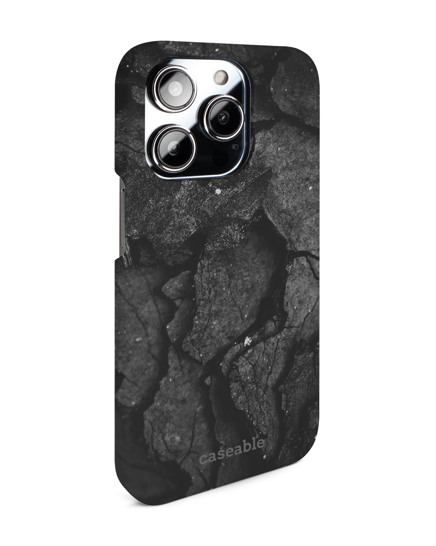 Carbon Hardcase Handyhülle für Apple iPhone 14 Pro: Seitenansicht links