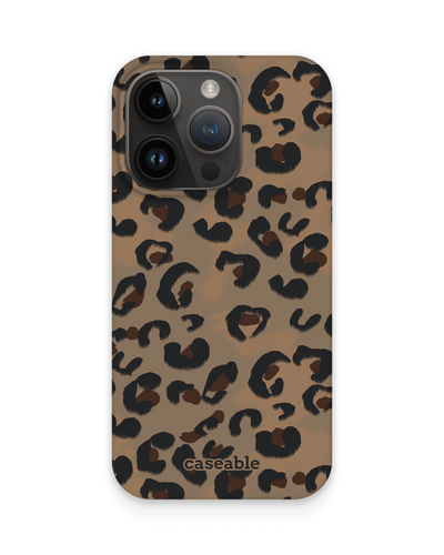 Leopard Repeat Hardcase Handyhülle für Apple iPhone 14 Pro