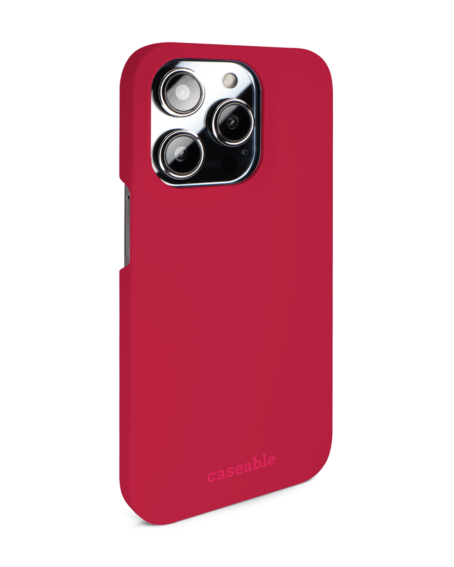 RED Hardcase Handyhülle für Apple iPhone 14 Pro: Seitenansicht links