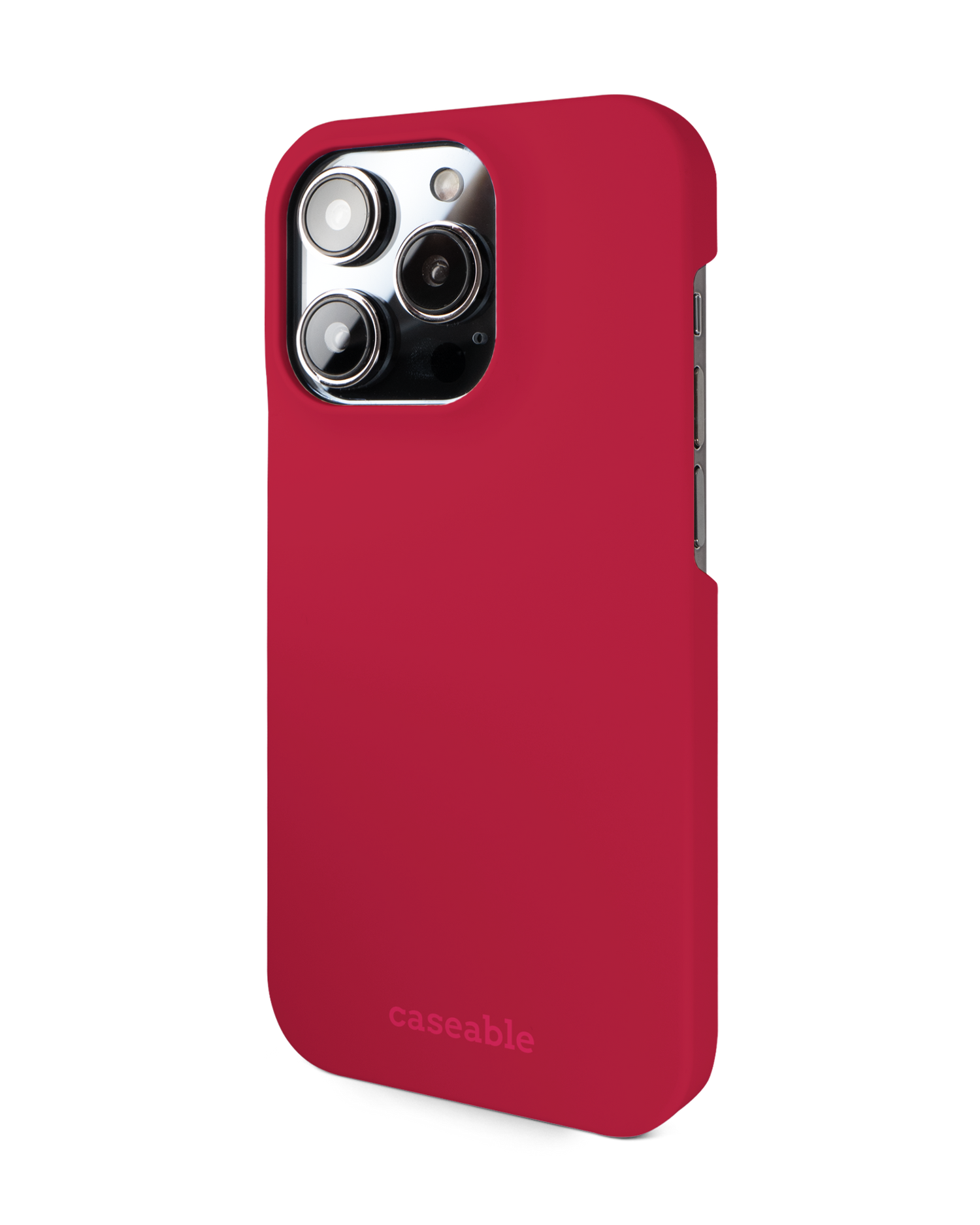 RED Hardcase Handyhülle für Apple iPhone 14 Pro: Seitenansicht rechts