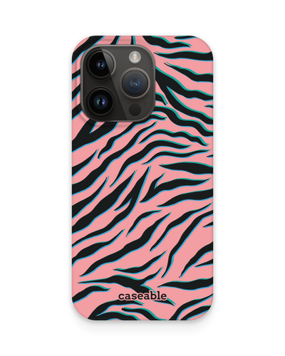 Pink Zebra Hardcase Handyhülle für Apple iPhone 15 Pro