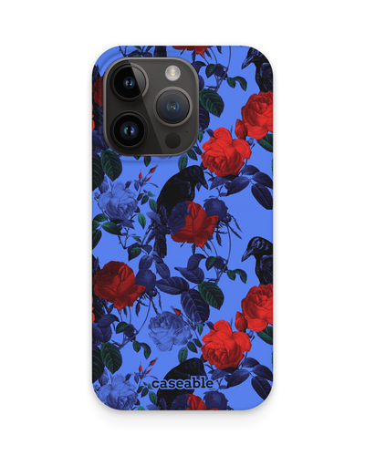 Roses And Ravens Hardcase Handyhülle für Apple iPhone 15 Pro