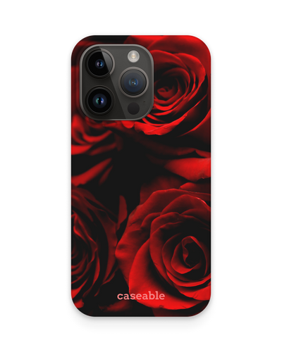 Red Roses Hardcase Handyhülle für Apple iPhone 15 Pro