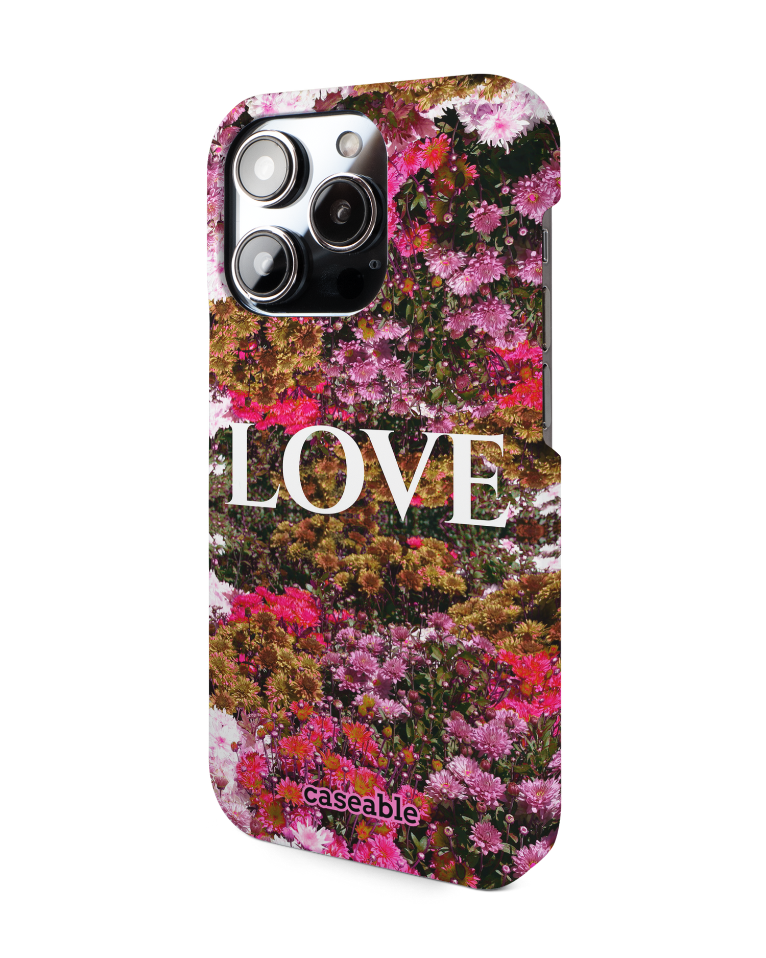 Luxe Love Hardcase Handyhülle für Apple iPhone 14 Pro: Seitenansicht rechts