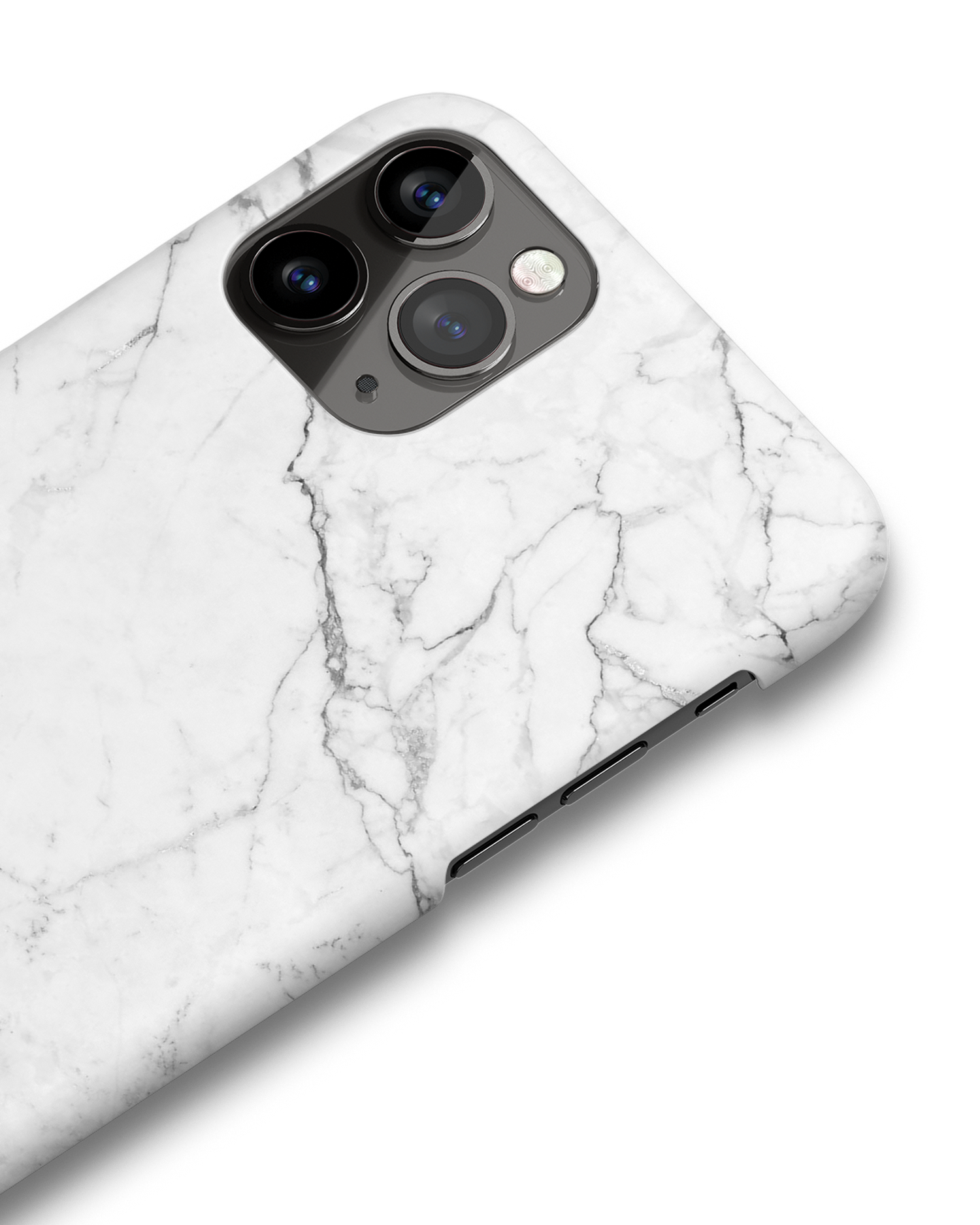 White Marble Hardcase Handyhülle Apple iPhone 11 Pro: Detailansicht