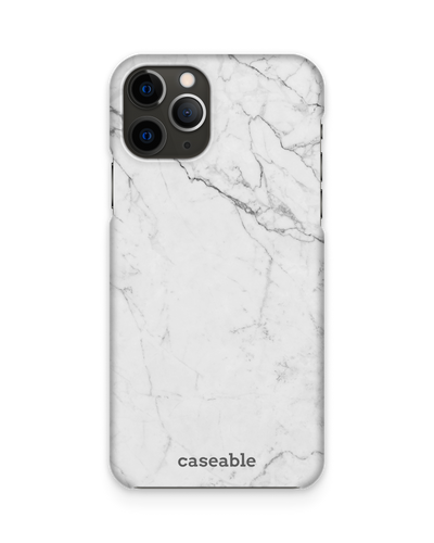 White Marble Hardcase Handyhülle Apple iPhone 11 Pro