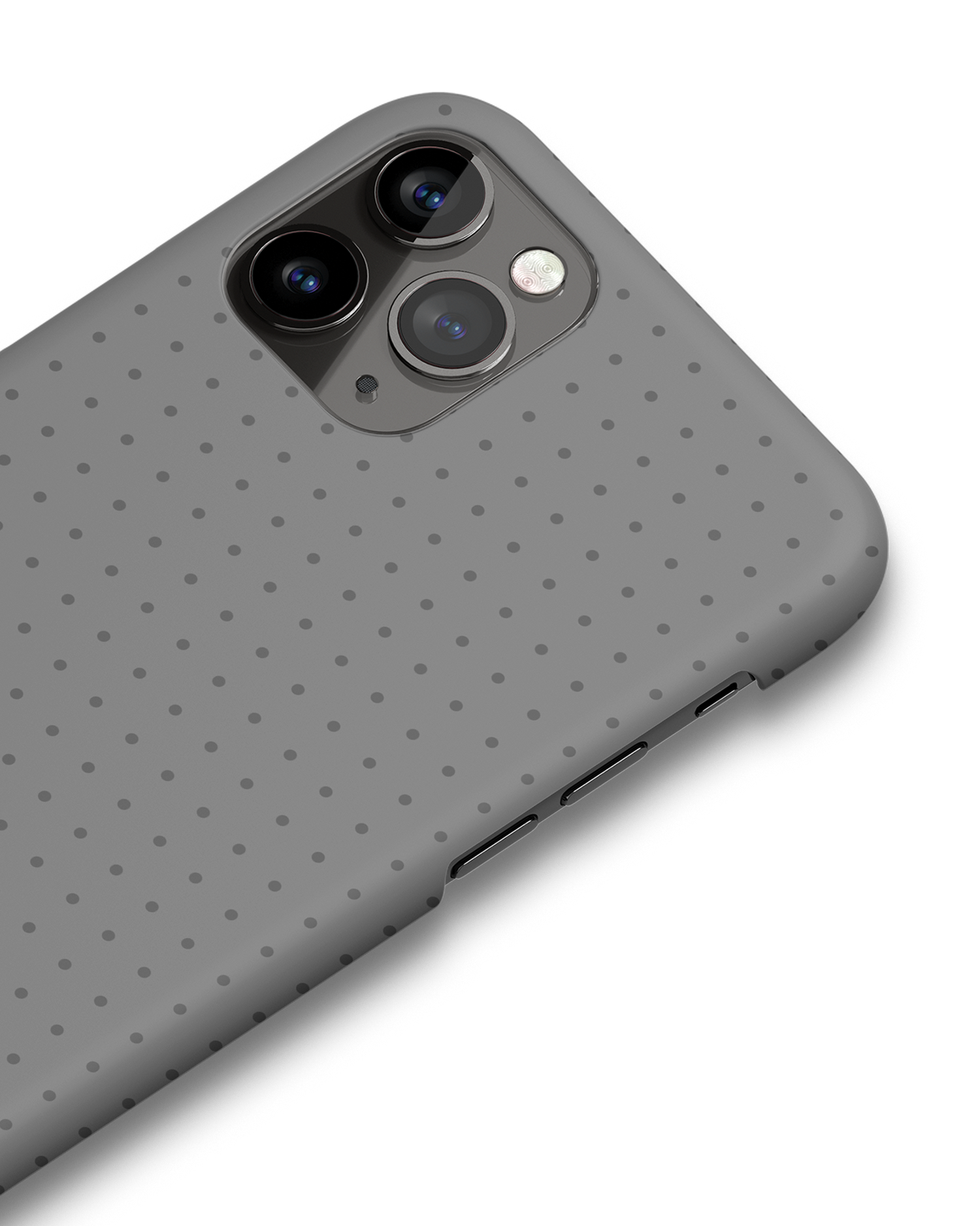 Dot Grid Grey Hardcase Handyhülle Apple iPhone 11 Pro: Detailansicht