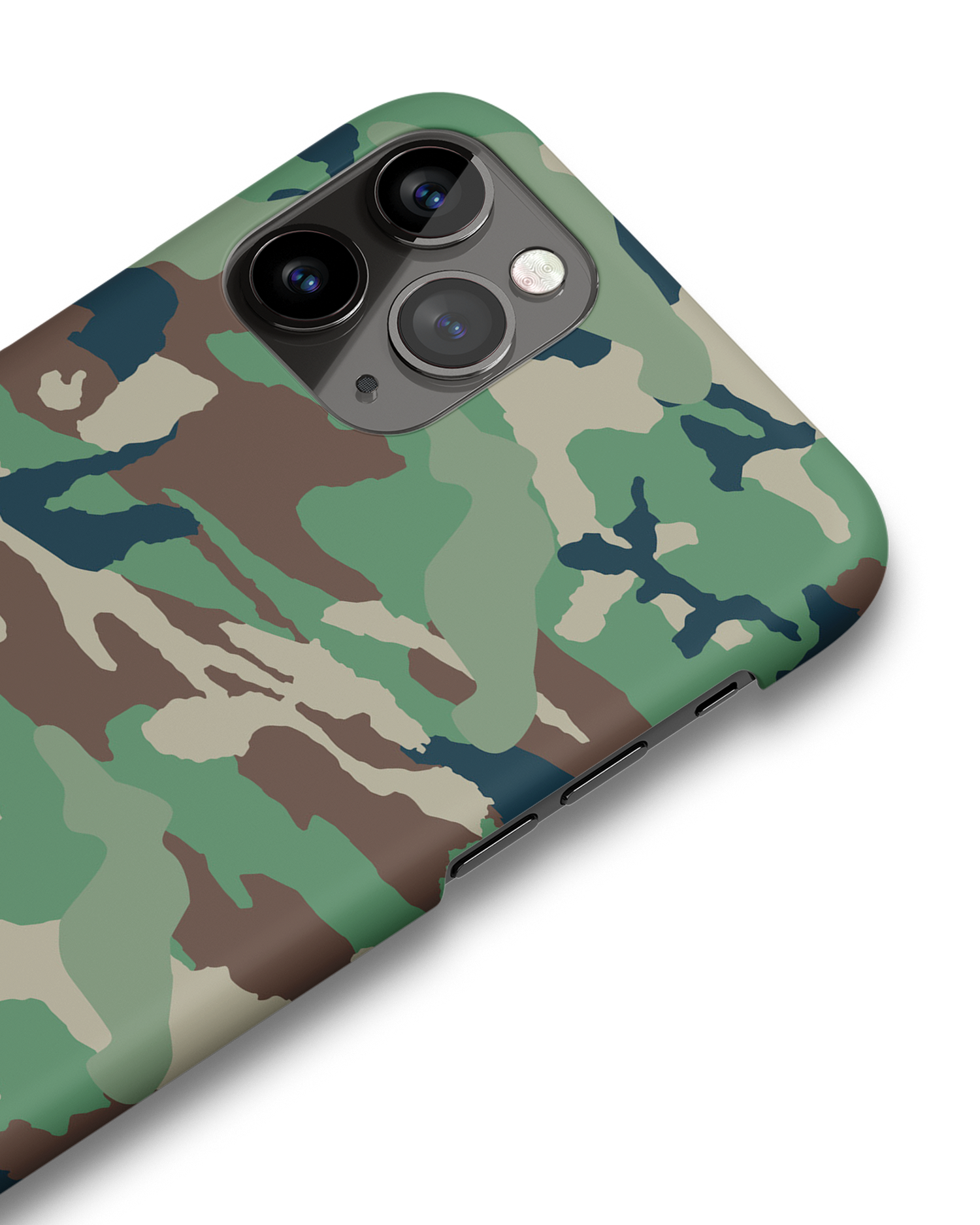 Green and Brown Camo Hardcase Handyhülle Apple iPhone 11 Pro: Detailansicht