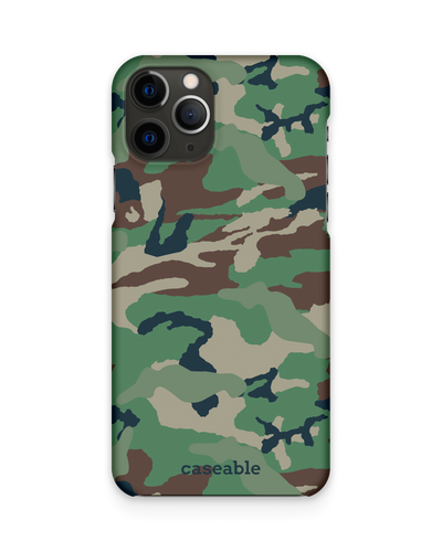 Green and Brown Camo Hardcase Handyhülle Apple iPhone 11 Pro