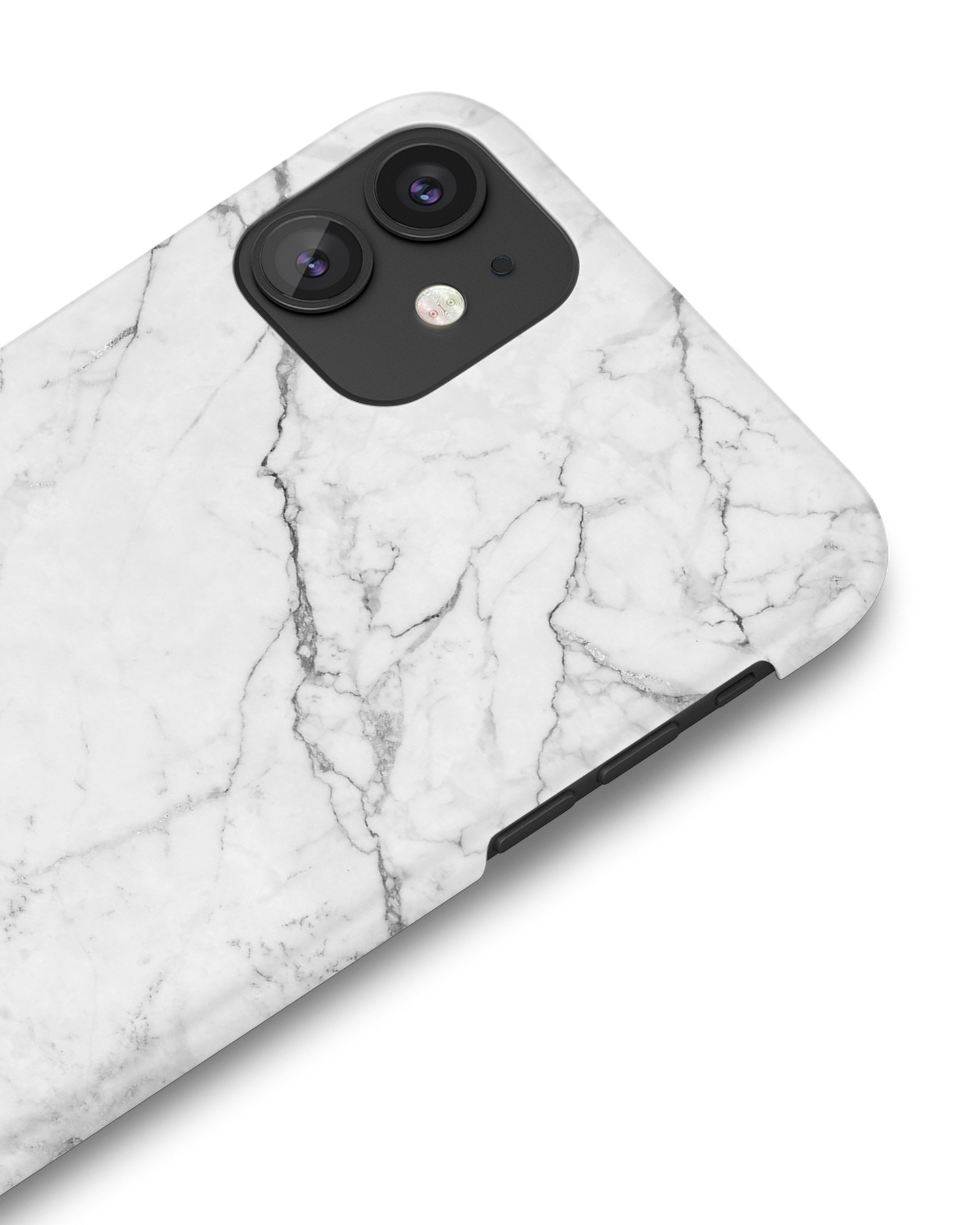White Marble Hardcase Handyhülle Apple iPhone 11: Detailansicht