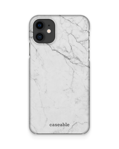 White Marble Hardcase Handyhülle Apple iPhone 11