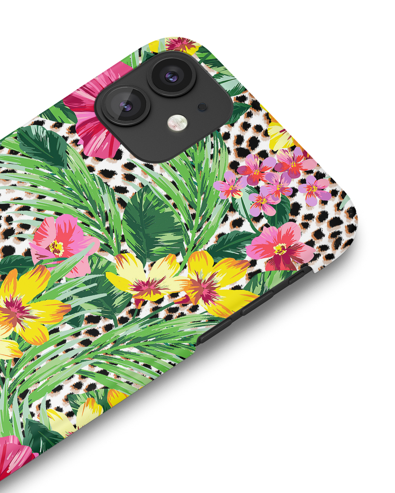 Tropical Cheetah Hardcase Handyhülle Apple iPhone 11: Detailansicht