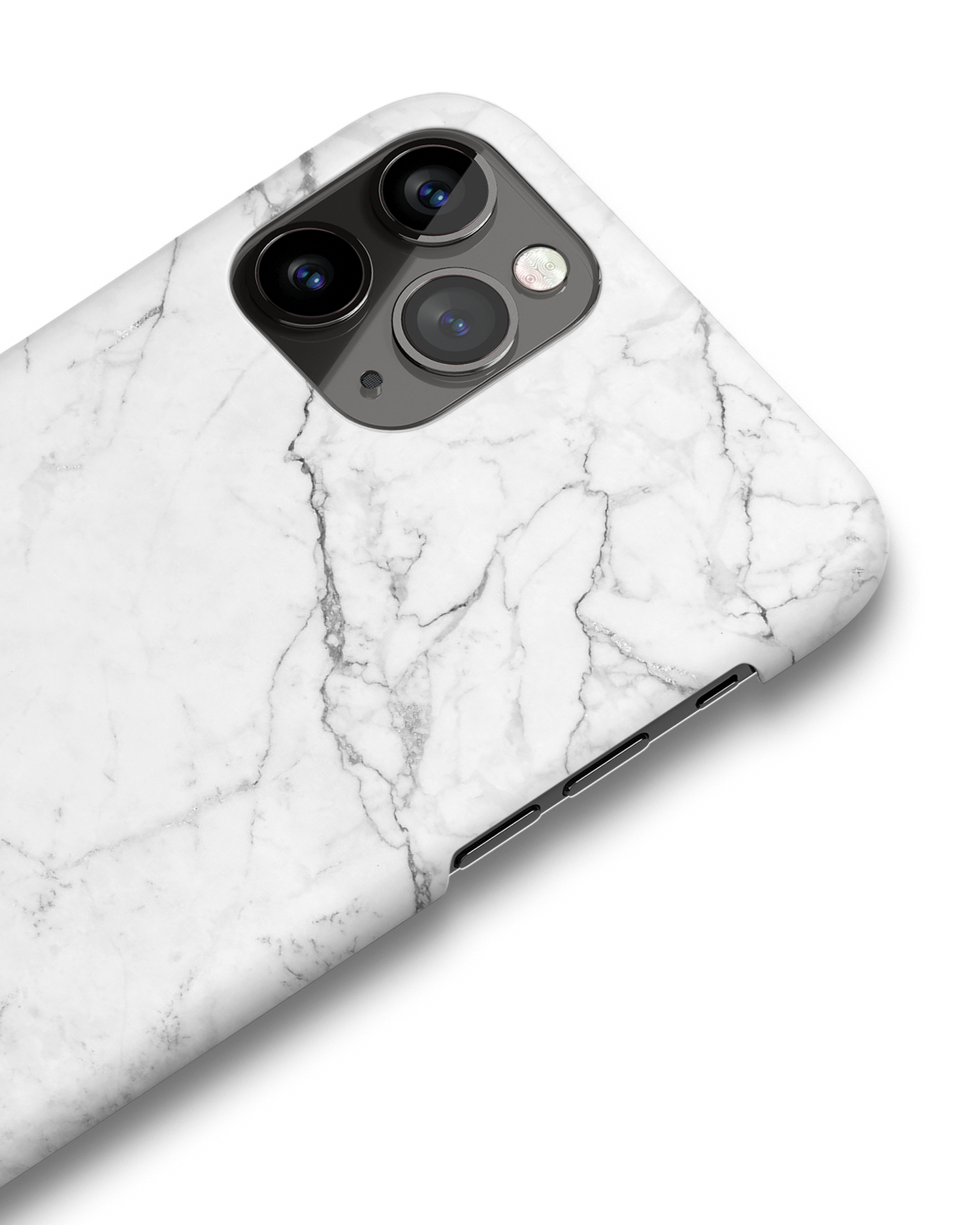 White Marble Hardcase Handyhülle Apple iPhone 11 Pro Max: Detailansicht