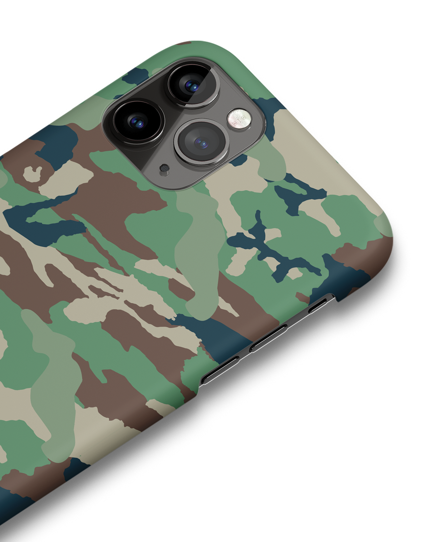 Green and Brown Camo Hardcase Handyhülle Apple iPhone 11 Pro Max: Detailansicht