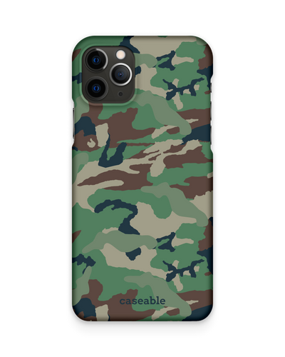 Green and Brown Camo Hardcase Handyhülle Apple iPhone 11 Pro Max