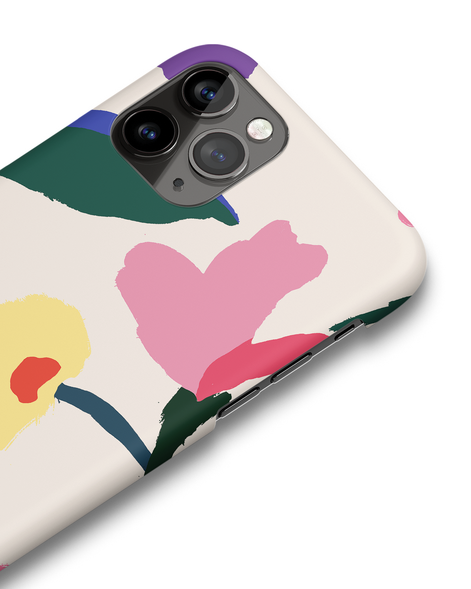 Handpainted Blooms Hardcase Handyhülle Apple iPhone 11 Pro Max: Detailansicht