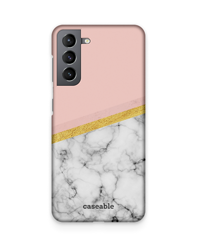 Marble Slice Hardcase Handyhülle Samsung Galaxy S21 Plus