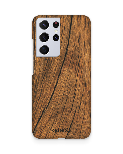 Wood Hardcase Handyhülle Samsung Galaxy S21 Ultra