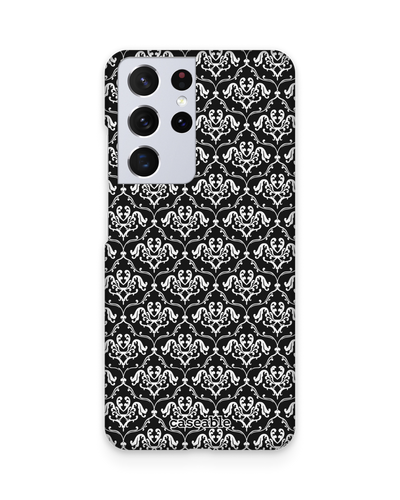 Black French Lillies Hardcase Handyhülle Samsung Galaxy S21 Ultra