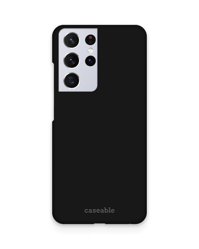 BLACK Hardcase Handyhülle Samsung Galaxy S21 Ultra